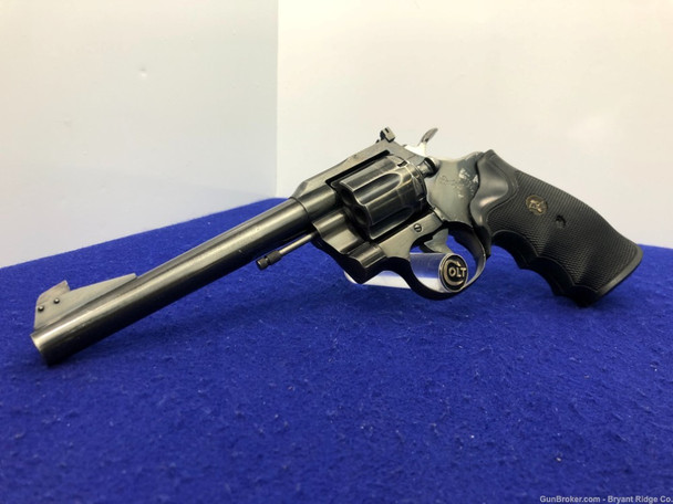 Colt Officers Match .38spl Blue 6" *FIFTH ISSUE MODEL*