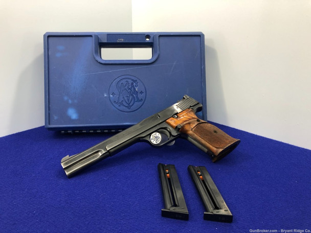 Smith Wesson Model 41 .22 LR Blue *AWESOME SINGLE ACTION TARGET PISTOL*