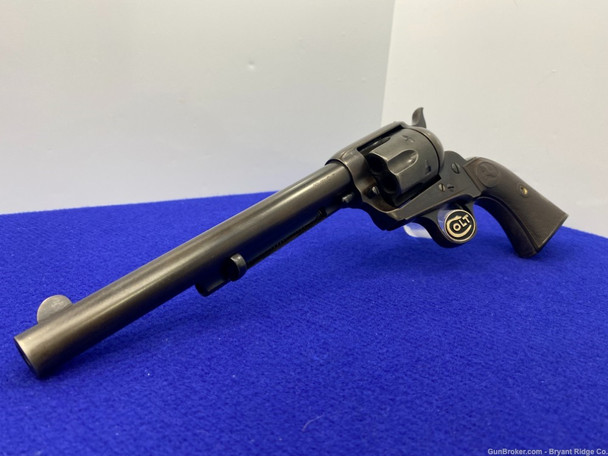 1905 Colt Single Action Army 38 W.C.F Blue 7.5" *AMAZING COLT SAA* 
