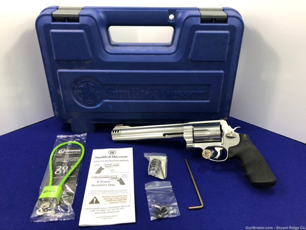Smith Wesson 500 .500S&W Stainless 8.375" *EYE CATCHING PIECE* Example