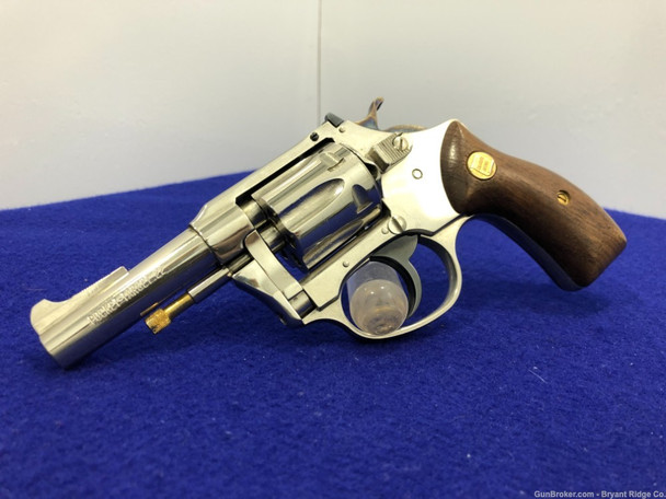 Charter Arms Pocket Target .22 LR Nickel 3" *DOUBLE ACTION REVOLVER* 