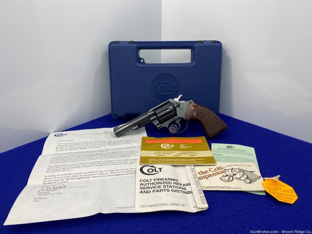 1977 Colt Police Positive Special .38spl 4" *OUTSTANDING COLT REVOLVER* 