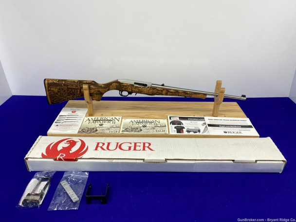 2019 Ruger 10/22 American Farmer II .22 LR Stainless 18.5" *TALO EXCLUSIVE*