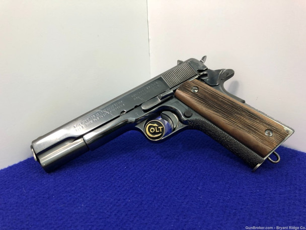 1914 WWI Colt 1911 Government .455 Webley Blue 5" *ULTRA RARE MODEL*