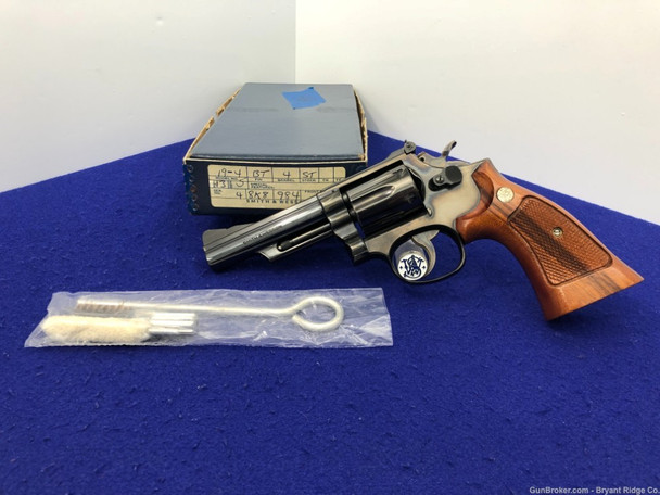 Smith Wesson 19-4 .357 Mag Blue 4" *CLASSIC .357 COMBAT MAGNUM*