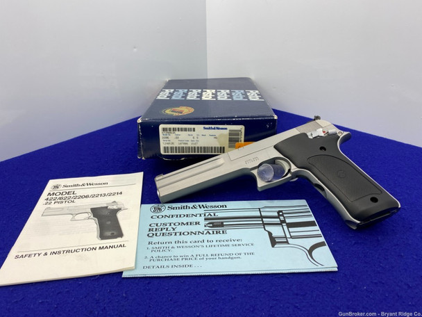 1993 Smith Wesson 2206 .22 LR Stainless Steel *SWEET SMITH WESSON RIMFIRE*