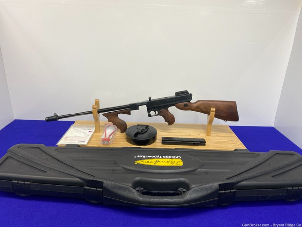 2017 Auto-Ordnance 1927 A-1 .45 ACP Blue *CHICAGO TYPEWRITER TOMMY GUN*