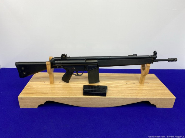 1979 H&K HK91 .308 Win Black 19" *DESIRABLE GERMAN MADE MILITARY RIFLE*