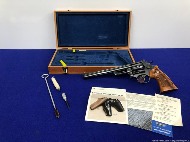 1980 Smith Wesson 25-5 .45 Colt Blue *EYE CATCHING 8 3/8" BARREL* Stunning 