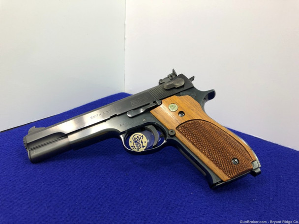 1977 Smith Wesson 52-2 .38 Special Blue 5" *INCREDIBLE PIECE* Example
