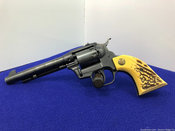 1962 Hi-Standard Double Nine .22 Blue 5 1/2" * WESTERN STYLE REVOLVER*
