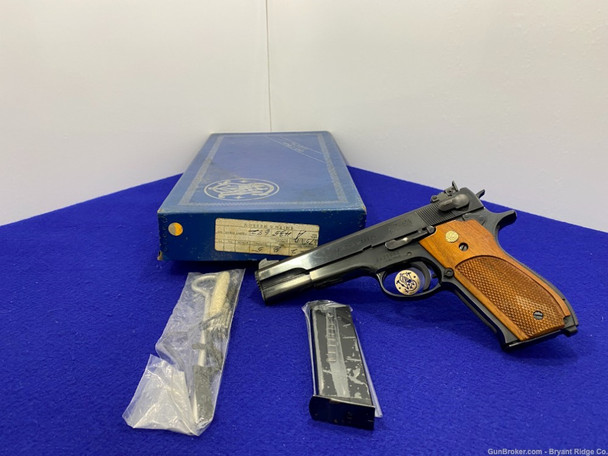 Smith Wesson 52-2 .38 Sp Blue 5" *AWESOME SEMI-AUTO PISTOL* Rare Model
