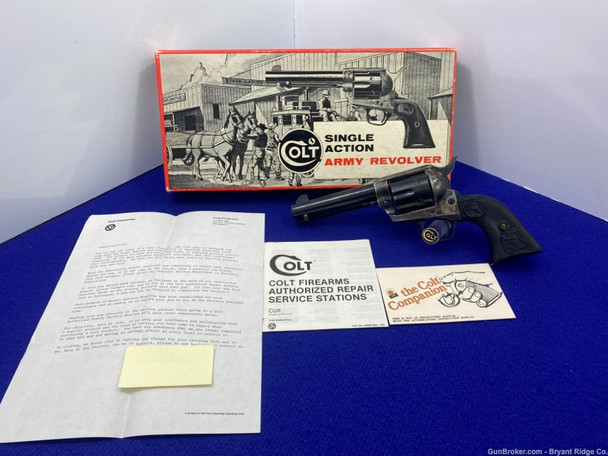 1973 Colt Single Action Army .45 4 3/4" *STAGECOACH 2nd GENERATION MODEL*