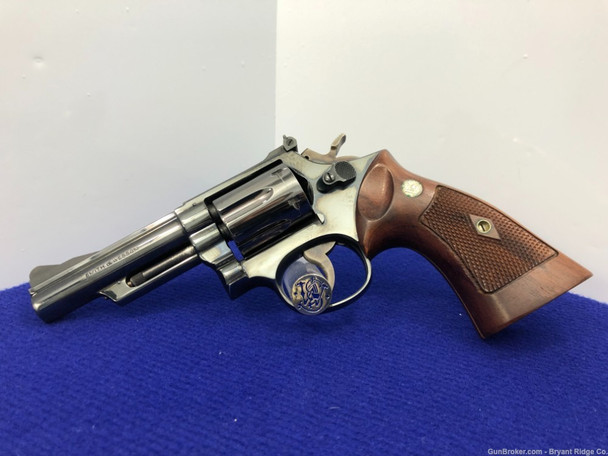 Smith Wesson Pre-Model 19 .357 Mag Blue 3 7/8" *GORGEOUS 6 SHOT REVOLVER*
