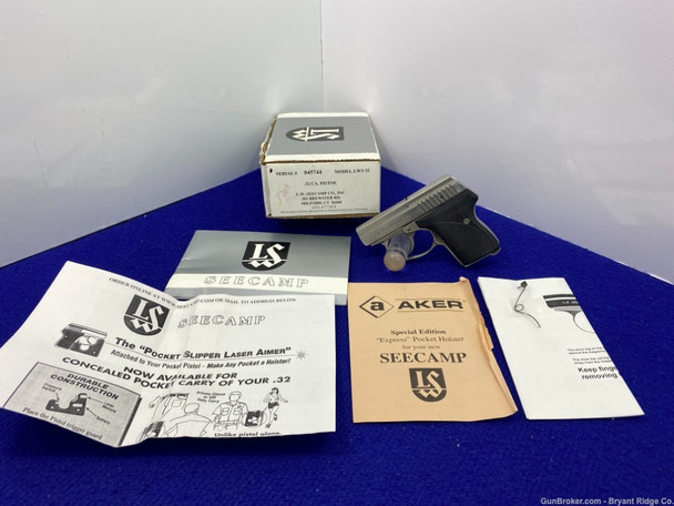 Seecamp LWS32 .32 ACP Stainless 2.06" *AMAZING CONCEALED CARRY PISTOL*