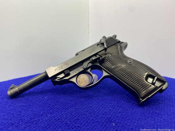 1943 WWII Walther P.38 9mm Blue 5" *ALL MATCHING SERIAL NUMBERS* 