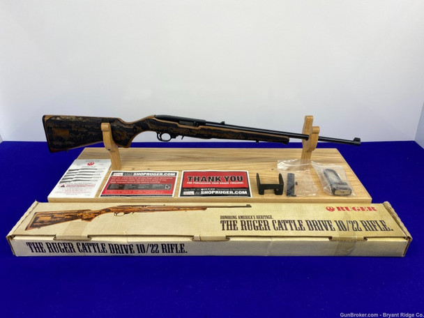 2013 Ruger 10/22 Cattle Drive .22 LR Blue 20" *SCARCE TALO EXCLUSIVE*
