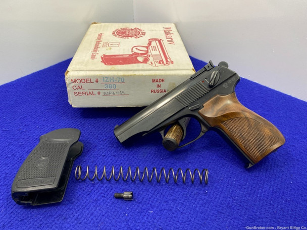 Big Bear IJ70-17A .380 ACP Blue 3 1/2" *AWESOME RUSSIAN-MADE PISTOL*