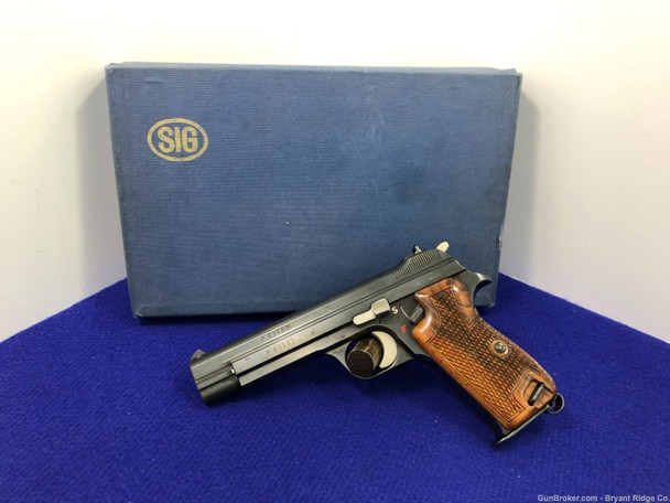 Sig Arms P210 9mm Blue 4 3/4" *SWISS MANUFACTURED SEMI AUTOMATIC PISTOL*
