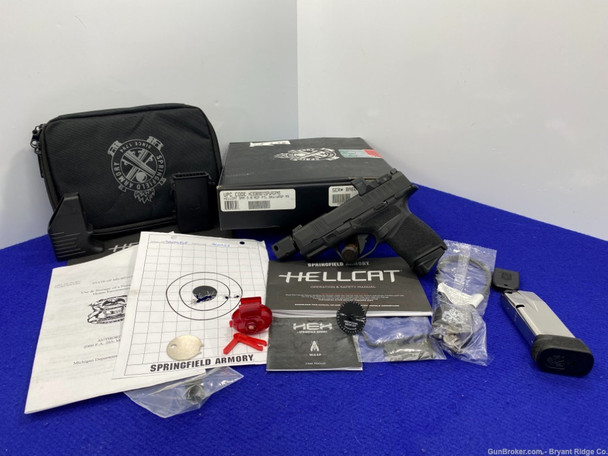 Springfield Hellcat Micro-Compact 9mm Black 3.8" *RAPID DEFENSE PACKAGE*