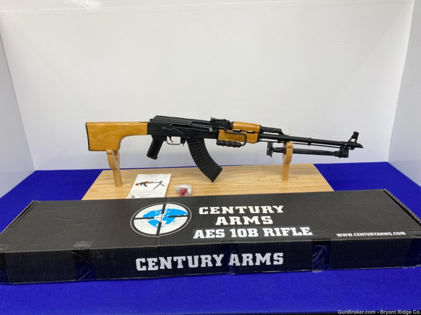 Century Arms AES-10B 7.62x39 Black 23 1/8"*AWESOME RUSSIAN RPK STYLE RIFLE*