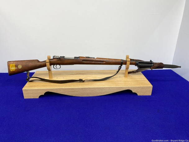 1899 Mauser M1896 Blue 23 3/4" *SWEDISH MICROMETER CLICK REAR SIGHT*
