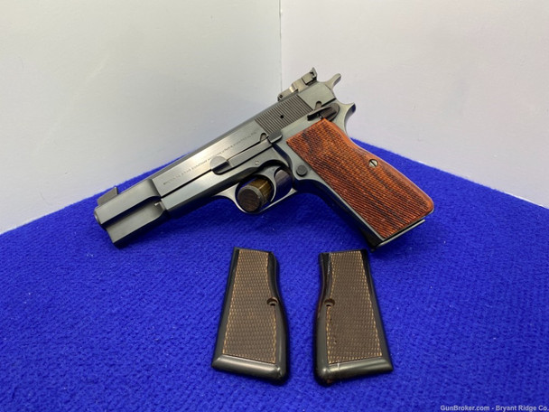 1989 FN Herstal Hi Power 9mm 4.7" *ASTONISHING CONDITION* Beautiful Piece
