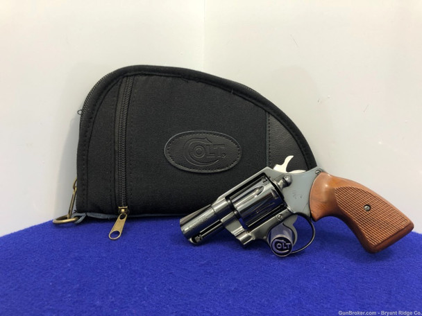 1977 Colt Detective Special .38 Spl Blue 2" *GORGEOUS FOURTH ISSUE MODEL* 