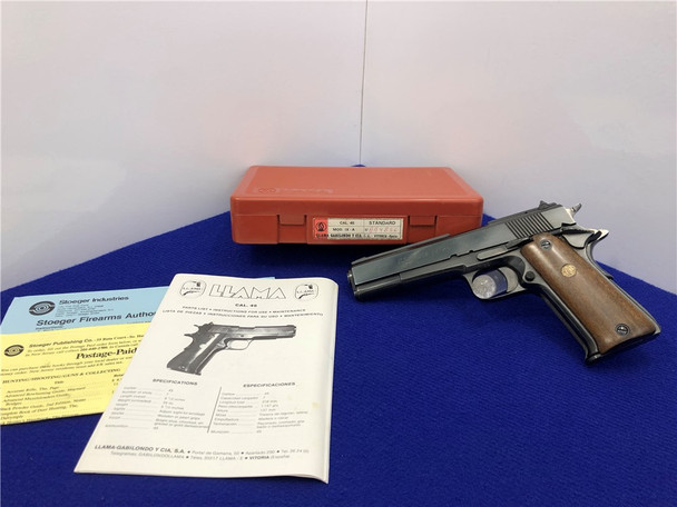 1985 Llama IX-A .45 ACP Blue 5" *EXCELLENT LAST YEAR OF PRODUCTION MODEL*