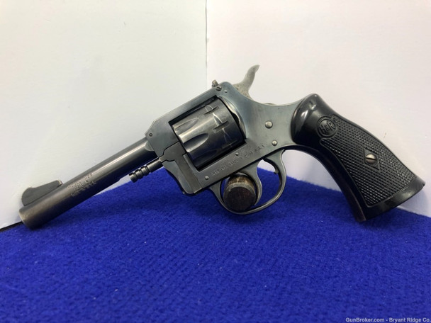 Harrington & Richardson 929 .22LR Blue 4" *AWESOME DOUBLE ACTION REVOLVER*