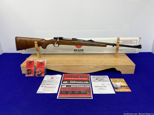 Ruger M77 Hawkeye .338 Win Mag 24" Blued *GREAT ALL-AROUND RIFLE*