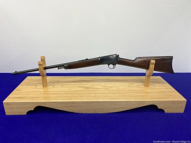 1911 Winchester 03 .22 Win Auto Blue 20" *HISTORICAL SEMI-AUTO RIFLE* 