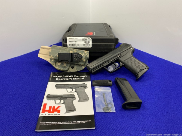 H&K 45C V7 LEM .45ACP Black 3 7/8" *EYE CATCHING MULTI-PURPOSE PISTOL*