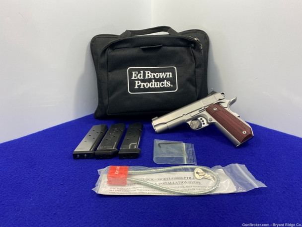 Ed Brown Kobra Carry Model .45 ACP 4 1/4" *EXCLUSIVE SNAKESKIN TREATMENT*