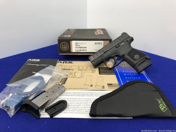Beretta APX Carry 9mm Black 3" *PERFECT CHOICE FOR CONCEALED CARRY*
