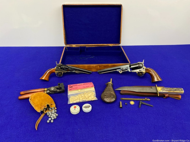 Uberti 1851 Navy / 1862 Pocket Police .36 Blue/CCH *DESIRABLE EXAMPLES*
