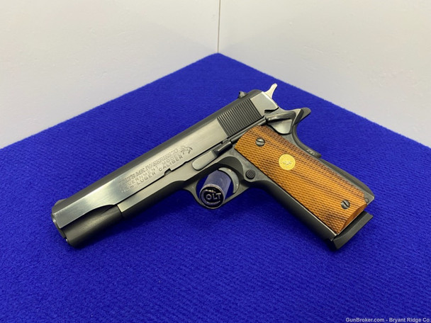 1979 Colt Government MKIV Series 70 Blue 5" *DESIRABLE 9MM LUGER MODEL*
