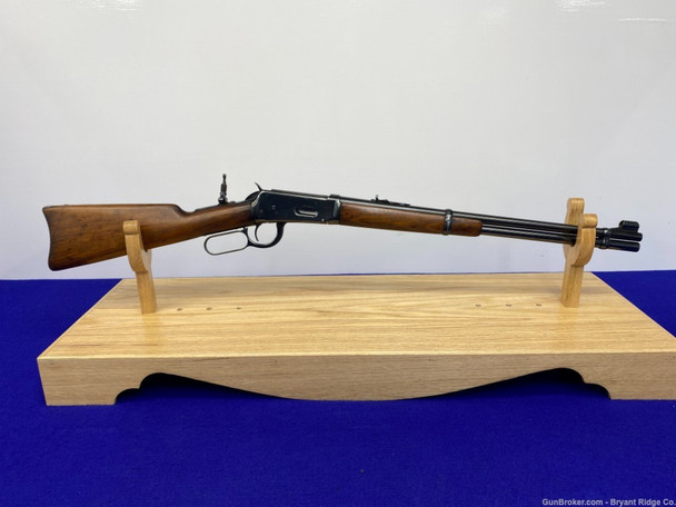 Winchester 94 Deluxe Carbine .30-30 Win Blue 20" *CHECKERED WALNUT STOCK*