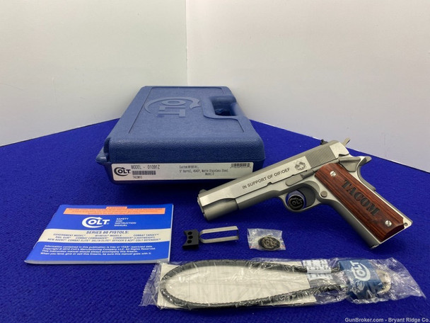 Colt TACOM 1991A1 .45ACP Stainless 5" *ONE OF ONLY 15 EVER MADE*