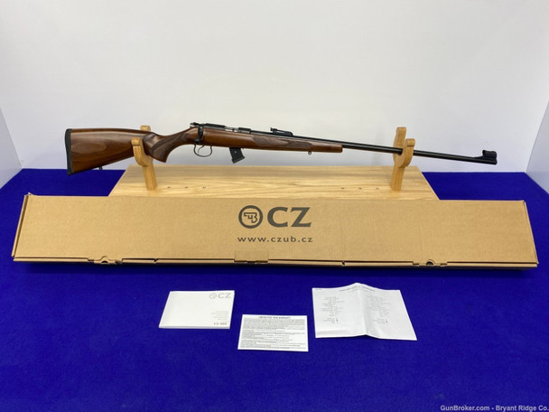2018 CZ 455 Ultra Lux .22LR Blue 28.6" *AWESOME LAST YEAR PRODUCTION MODEL*
