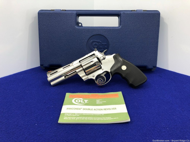 1994 Colt Anaconda .45 Colt Stainless *ULTRA RARE .45colt w/ 4" BARREL*
