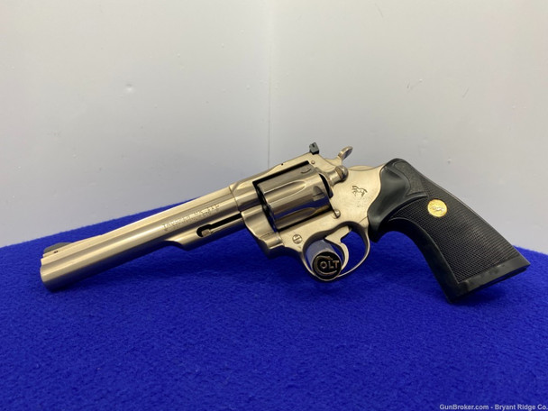 1980 Colt Trooper MKIII .357 Mag 6" *RARE ELECTROLESS NICKEL FINISH MODEL*