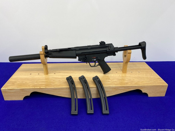 Heckler & Koch MP5 .22LR Semi-Auto Faux Suppressor *AWESOME .22LR RIFLE*
