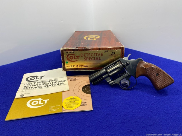 1979 Colt Detective Special .38spl Blue 2" *ASTONISHING FOURTH ISSUE*
