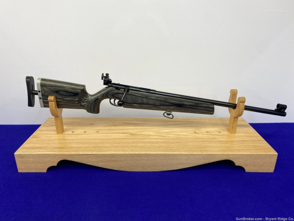 2000 Marlin 2000L Target .22LR Blue 22" *AMAZING LAMINATED WOOD STOCK* 