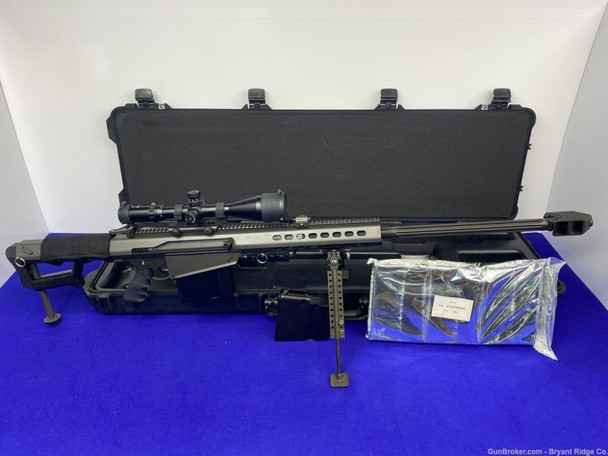 Barrett M82A1 .50 BMG Parkerized 29" *60 RNDS M33 BALL AMMUNITION INCLUDED*