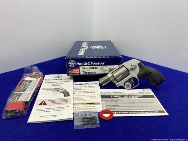 Smith Wesson 638-3 .38 Spl+P Stainless 1.875" *AIRWEIGHT REVOLVER*