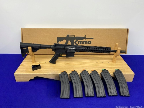 CMMG MK4 HT .22 LR Black 16" *GREAT VERSATILE CARTRIDGE AR PLATFORM RIFLE* 