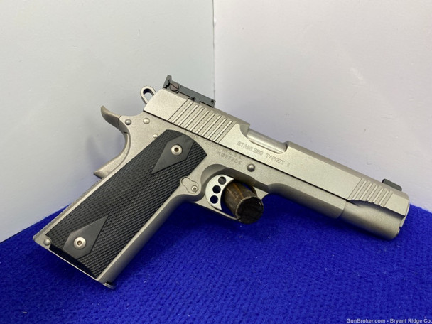 Kimber Target II .45 ACP Stainless 5" *PERFORMANCE ENHANCED FEATURES*