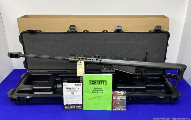 Barrett M82A1 .50 BMG Parkerized 29" *INCREDIBLE AMERICAN ICON* Factory New
